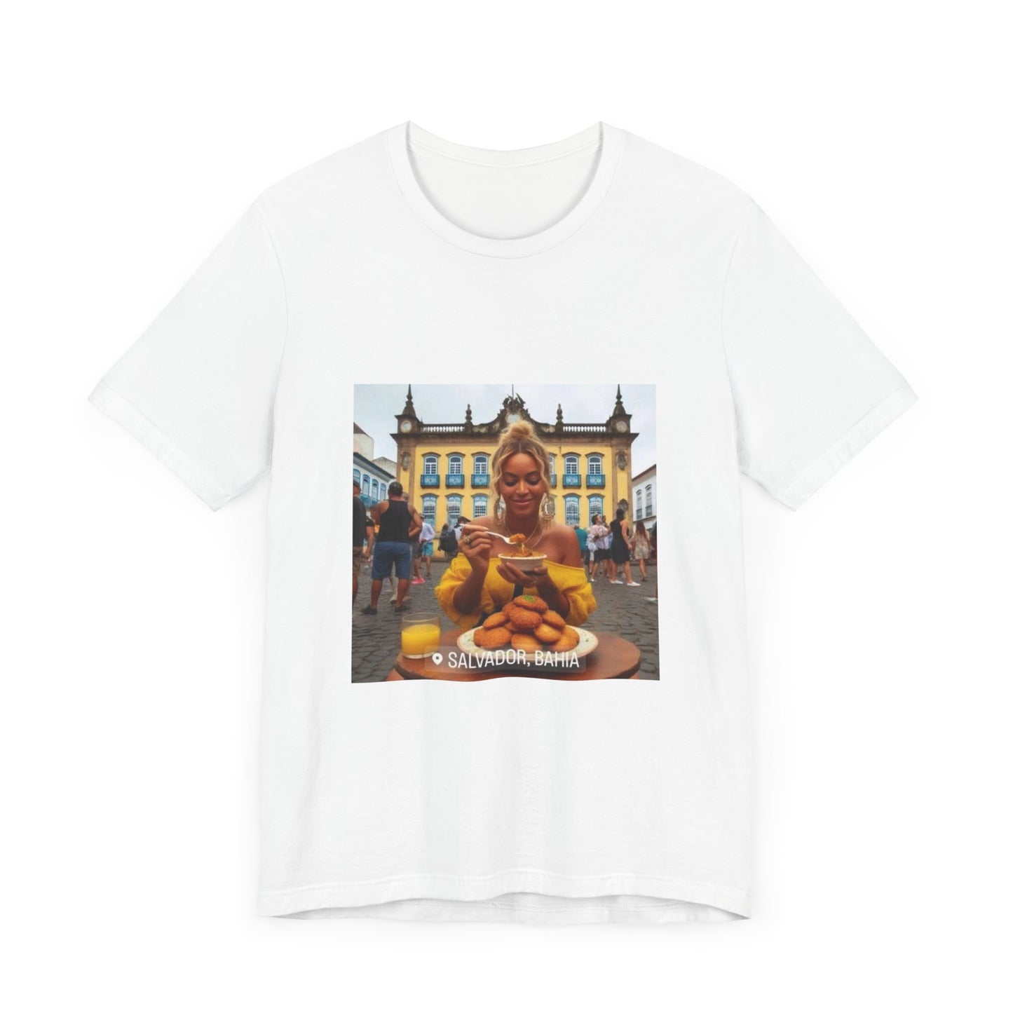 Bey in Salvador Unisex Short Sleeve Tee