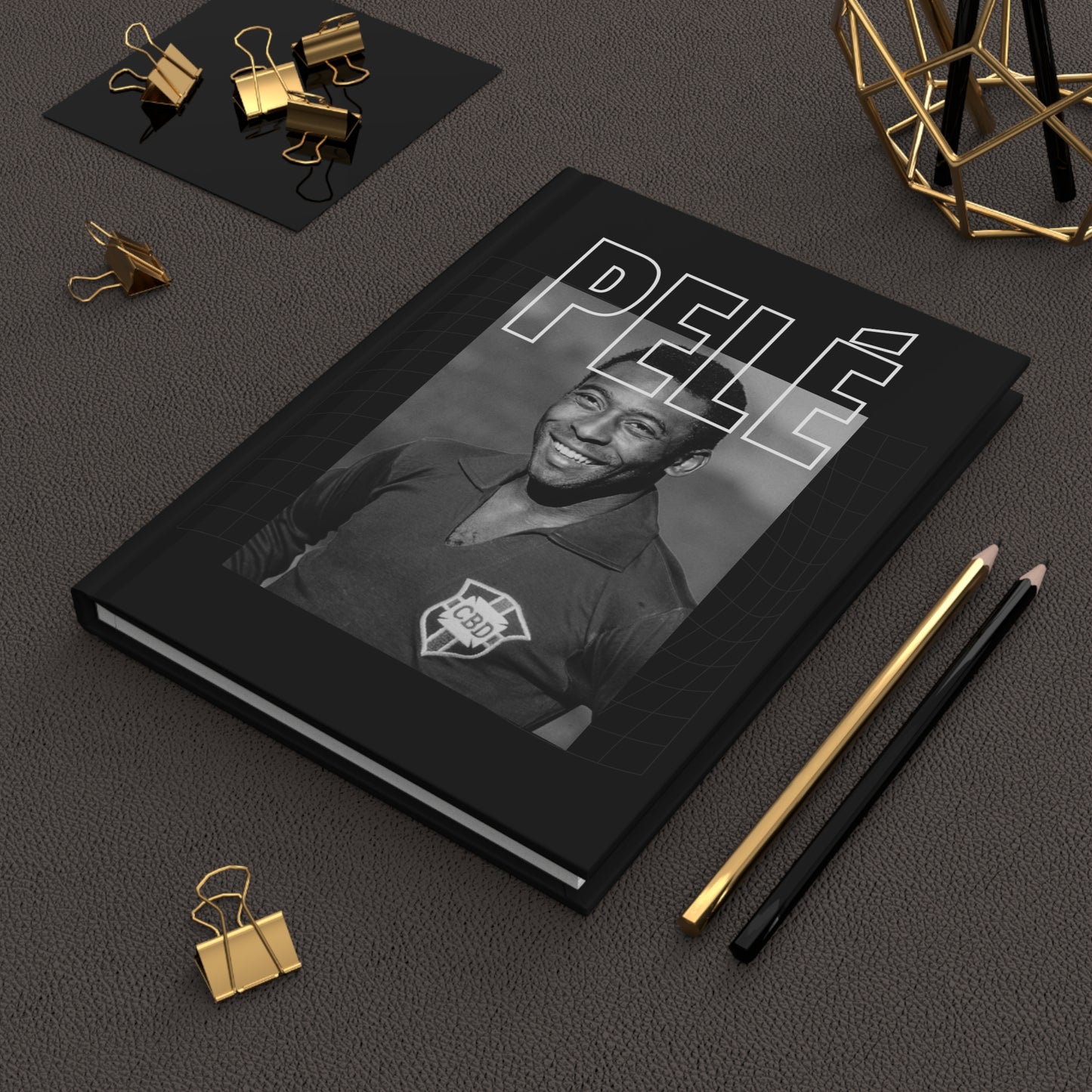 Pelé Hardcover Journal - Brazilian Idols Collection