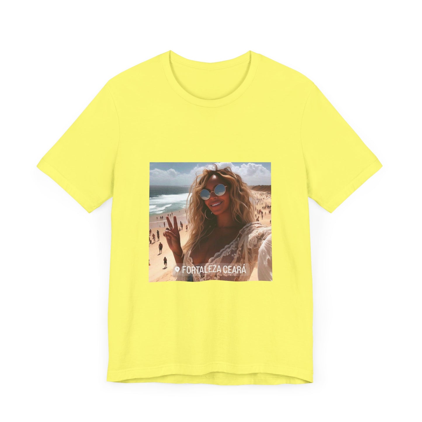 Bey in Fortaleza Unisex Short Sleeve Tee