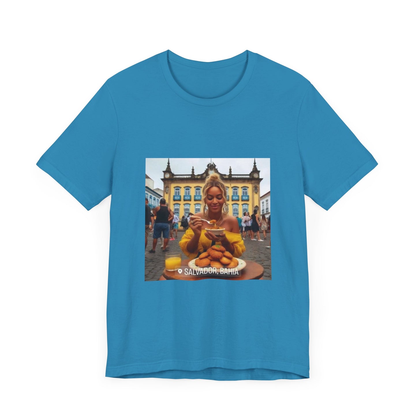 Bey in Salvador Unisex Short Sleeve Tee