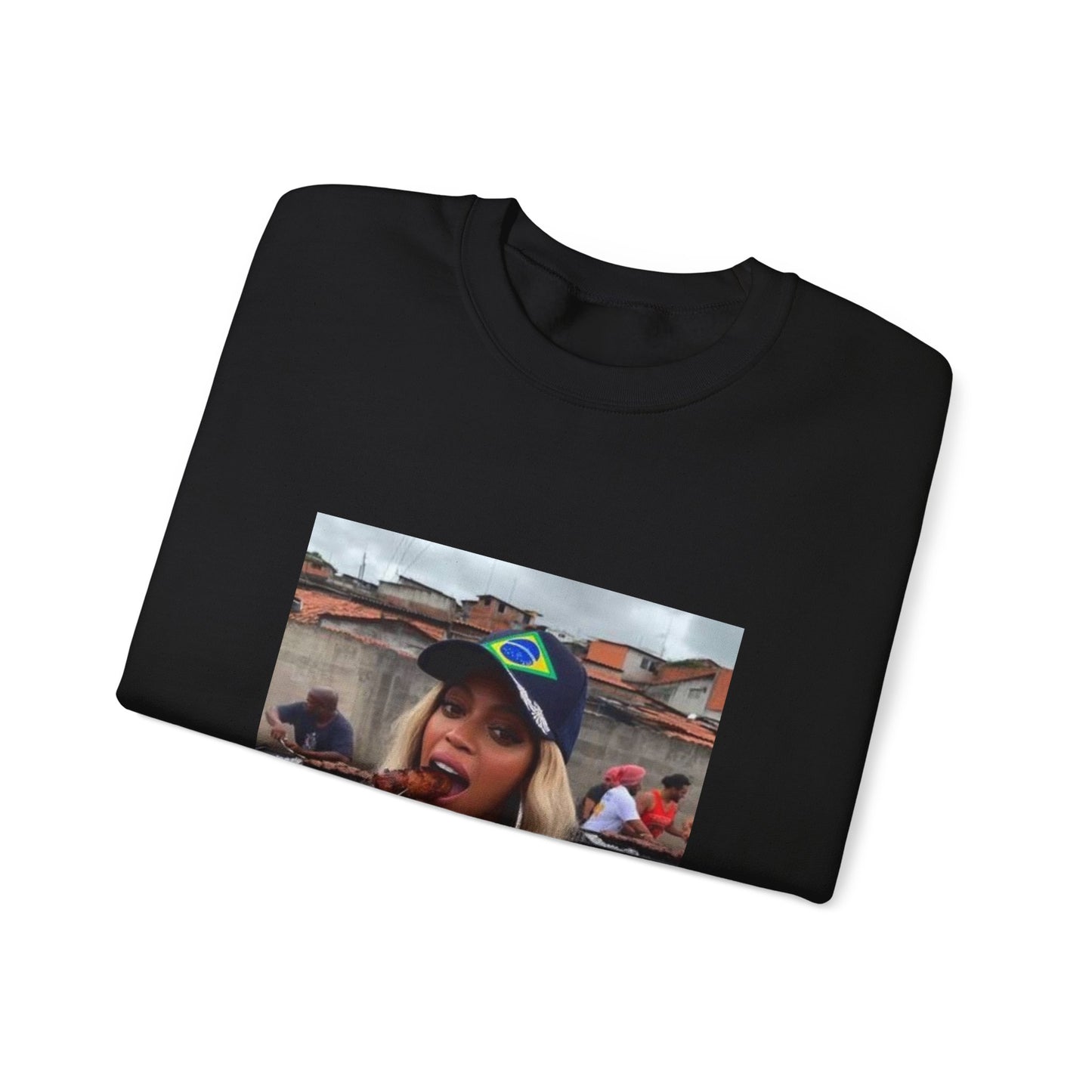 Bey Churras in Favela Series Unisex Crewneck Sweatshirt