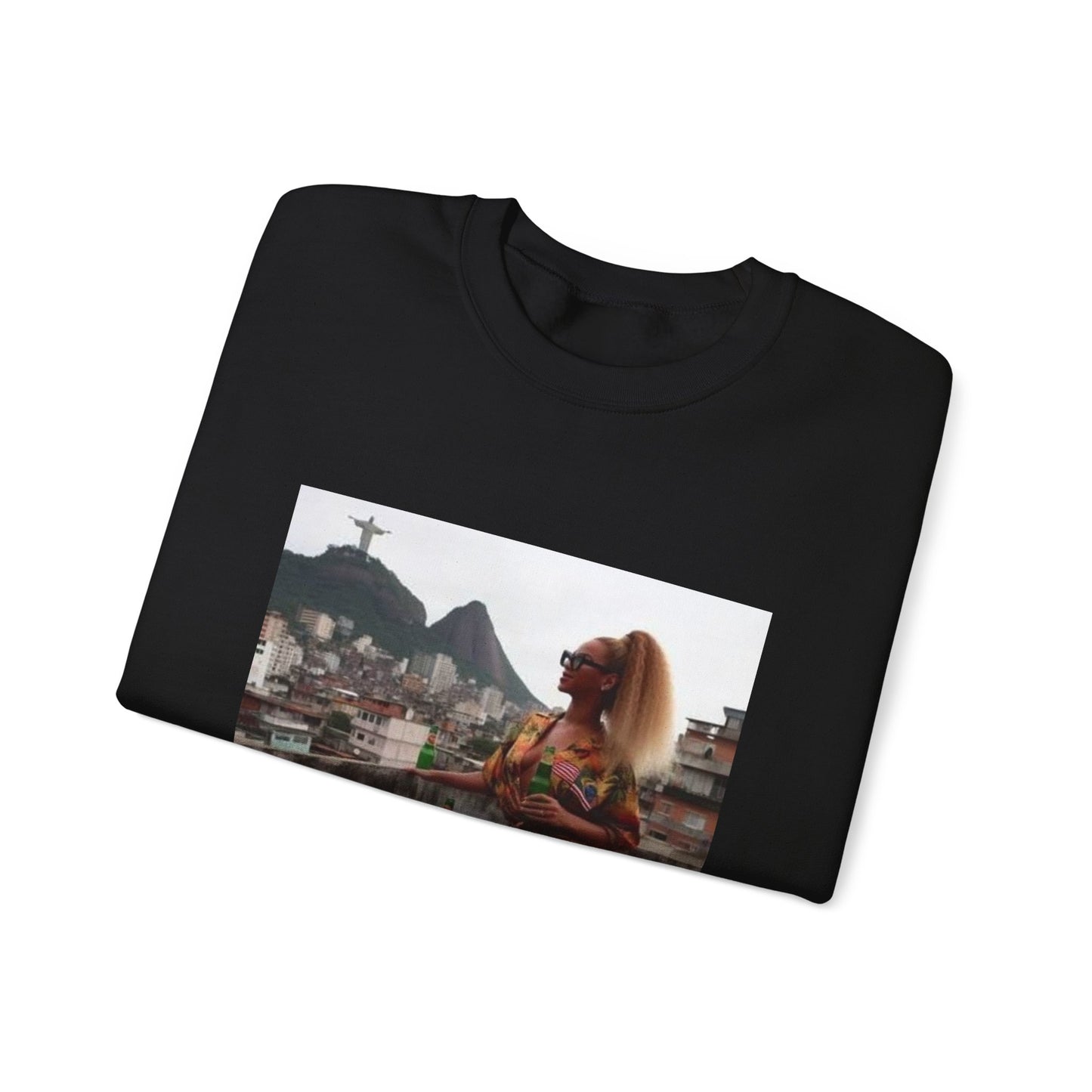 Bey Churras in Favela Series Unisex Crewneck Sweatshirt