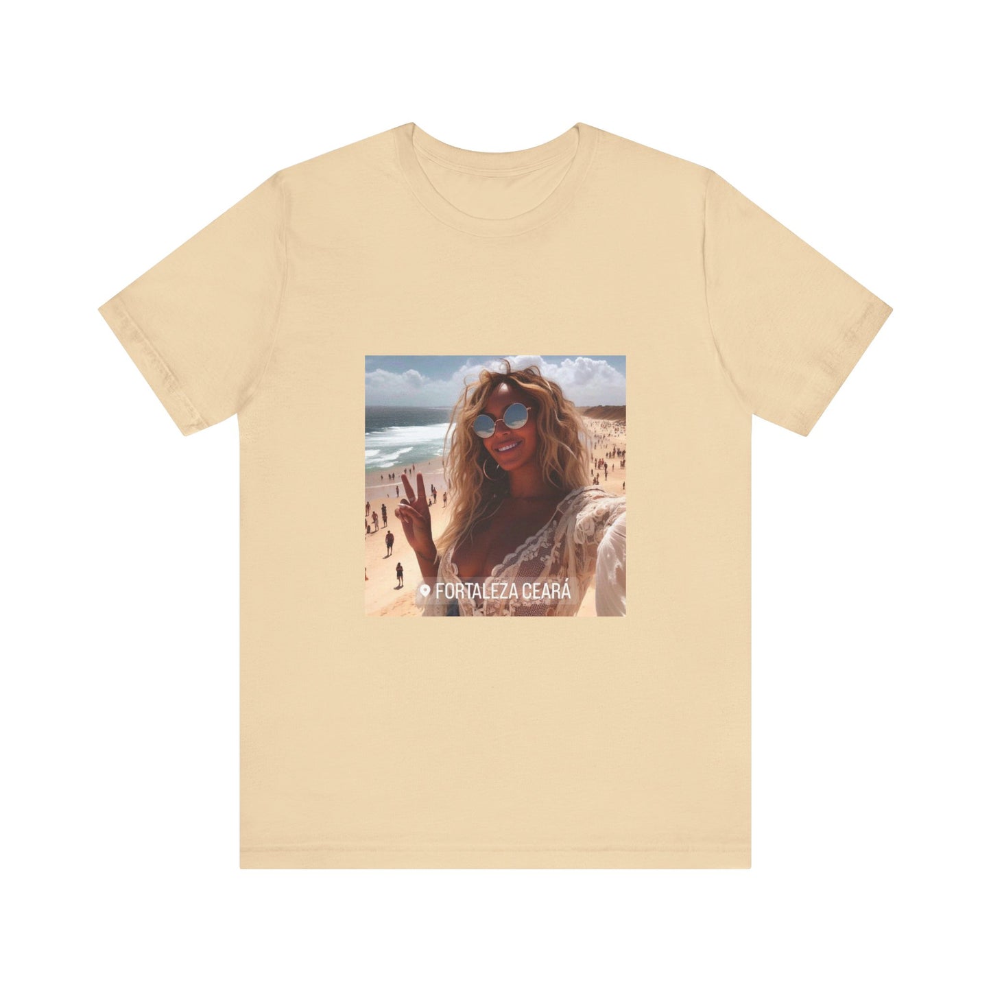 Bey in Fortaleza Unisex Short Sleeve Tee