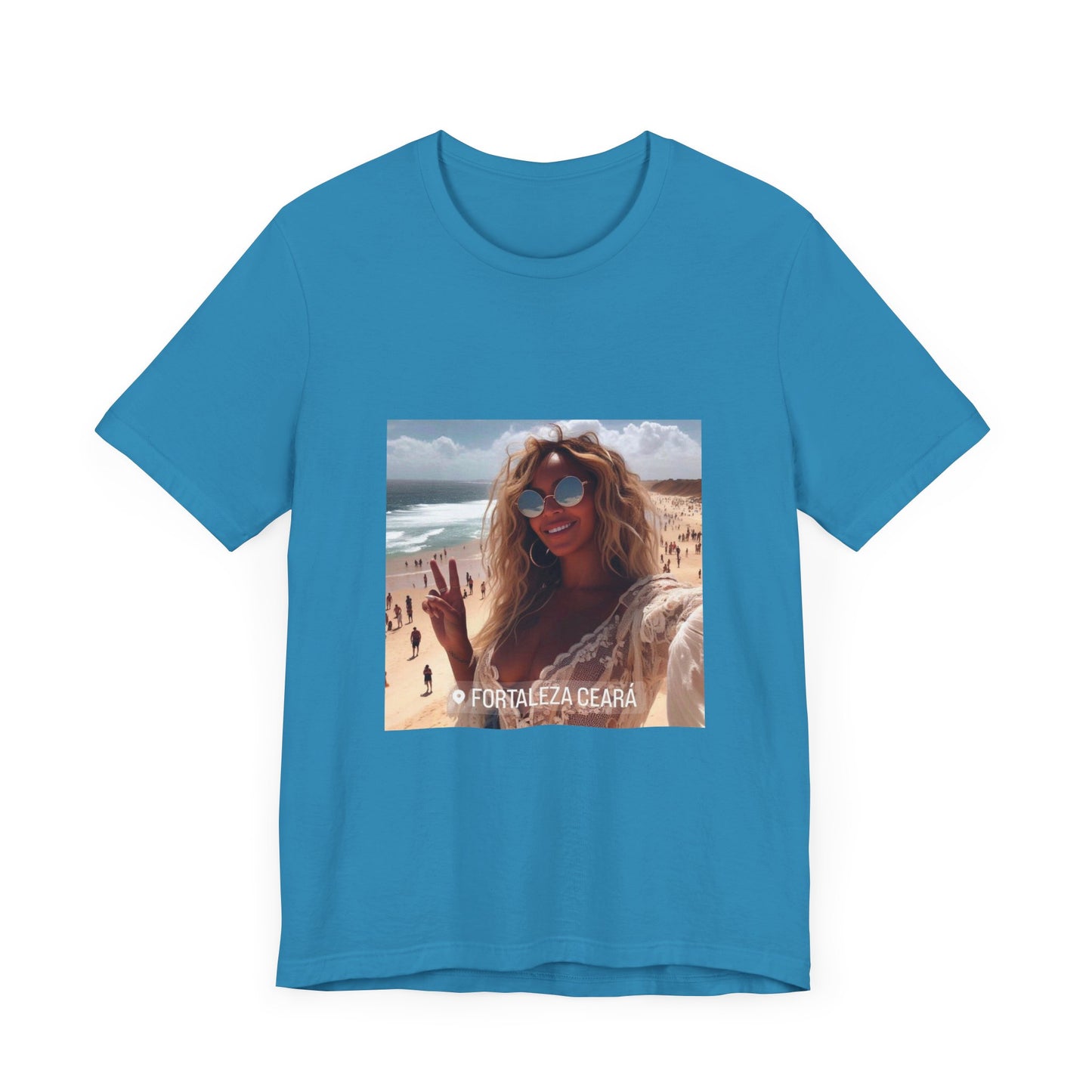 Bey in Fortaleza Unisex Short Sleeve Tee