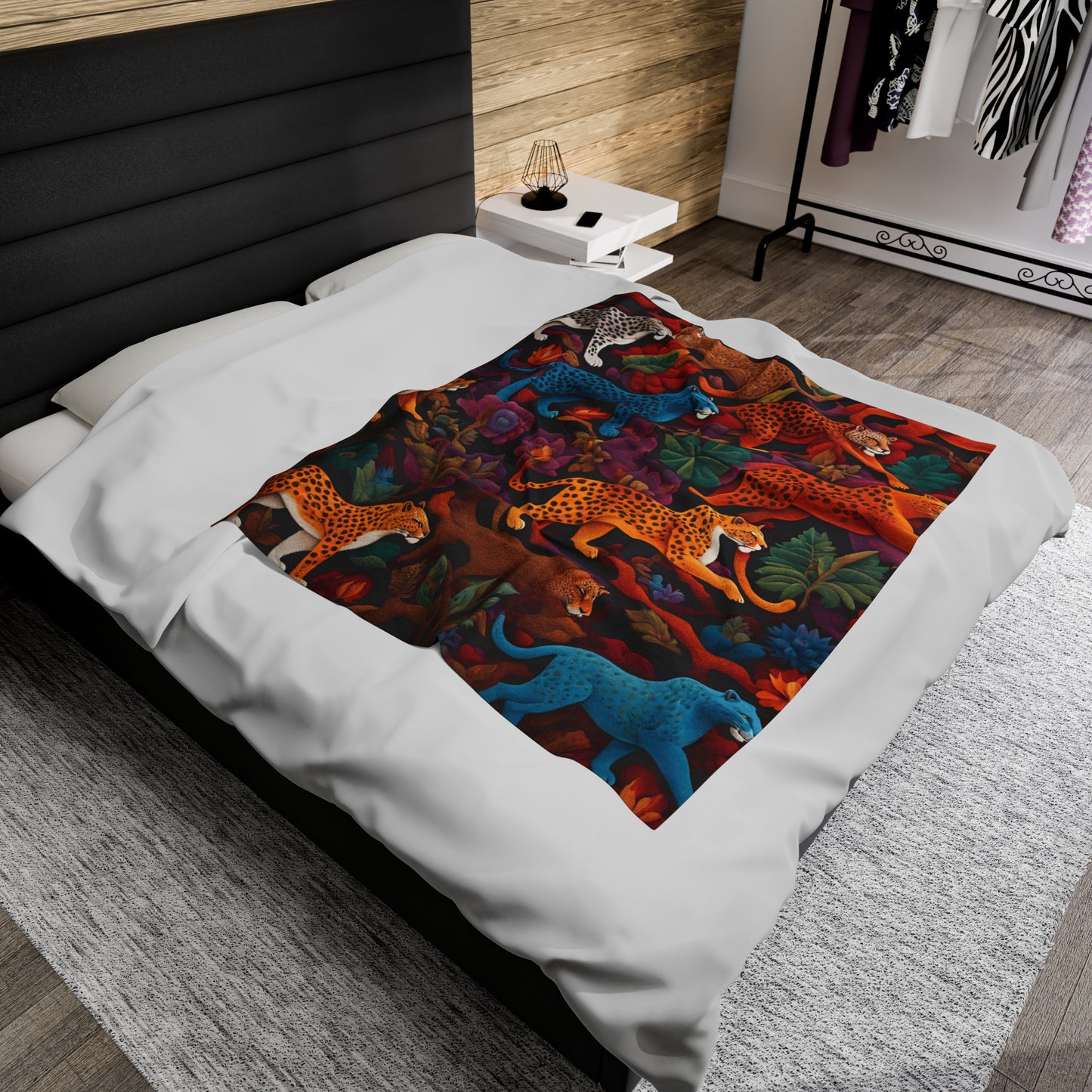 Jaguar Plush Blanket