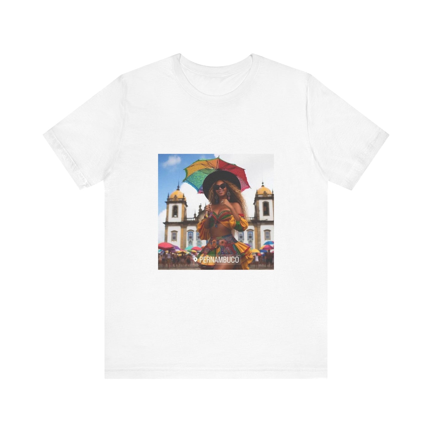 Bey in Pernambuco Unisex Short Sleeve Tee