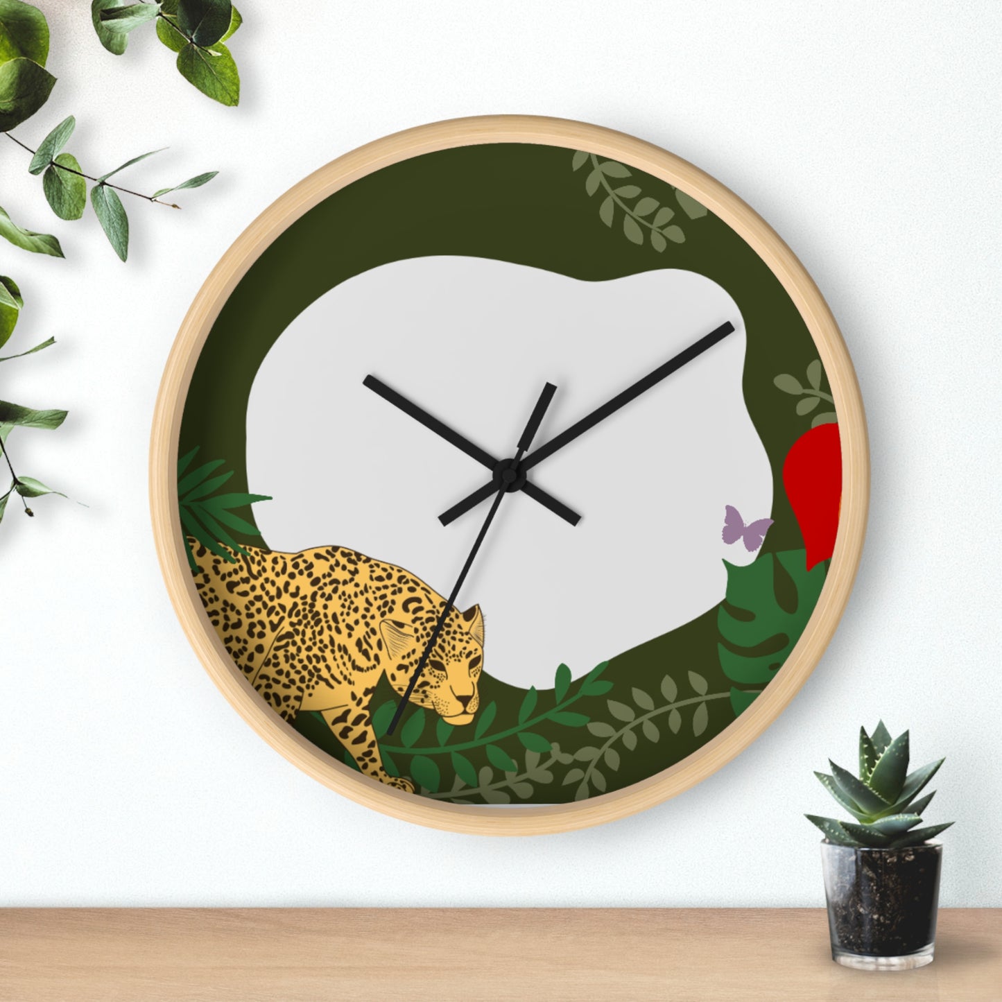 Jaguar Wall Clock