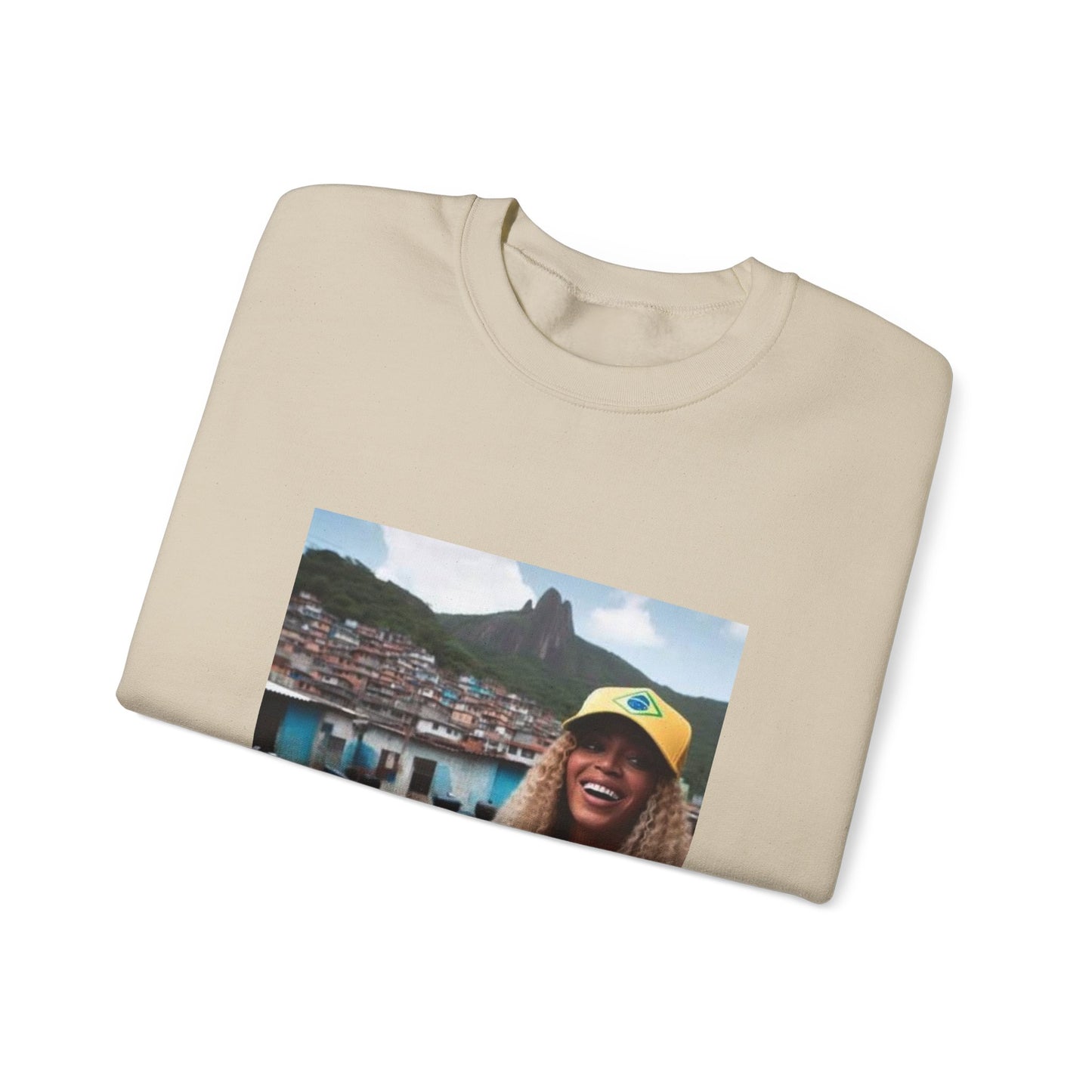 Bey Churras in Favela Series Unisex Crewneck Sweatshirt