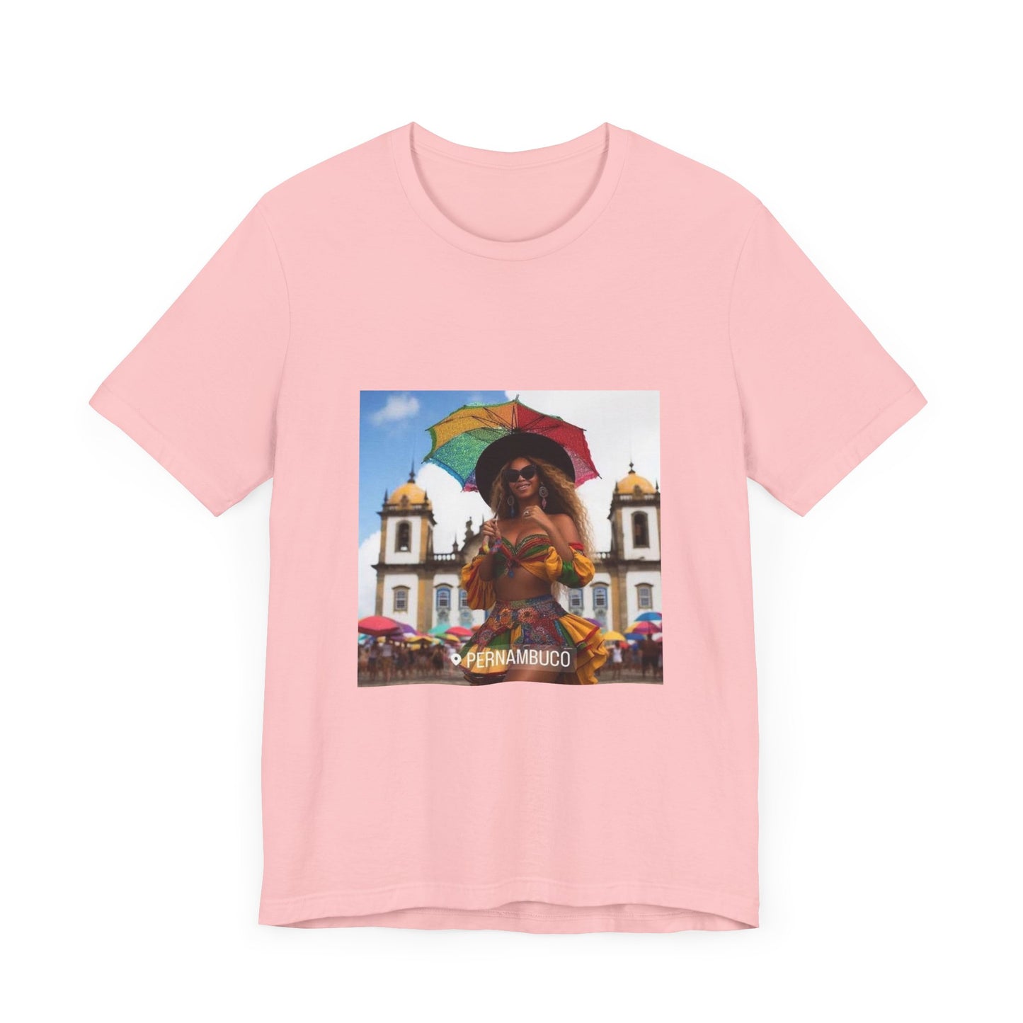 Bey in Pernambuco Unisex Short Sleeve Tee