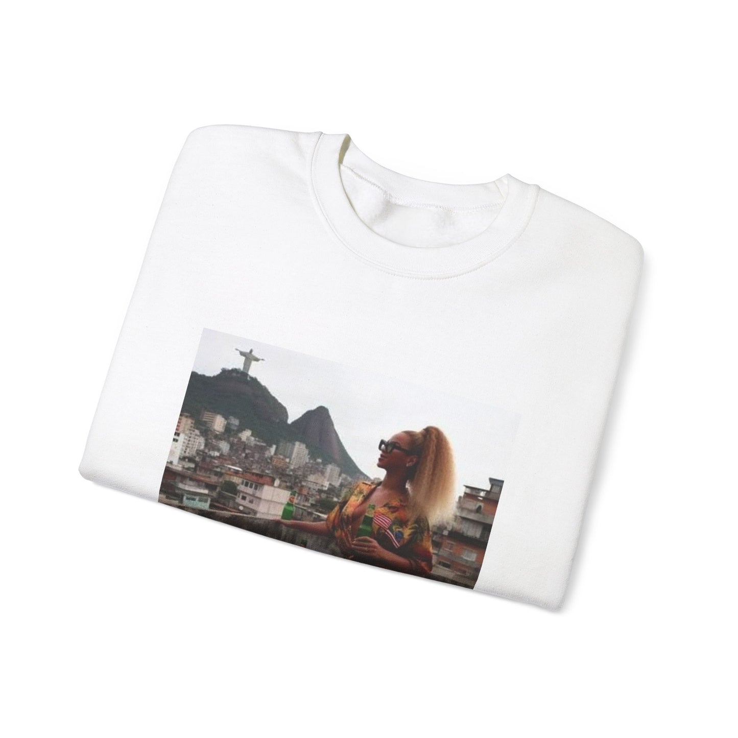 Bey Churras in Favela Series Unisex Crewneck Sweatshirt