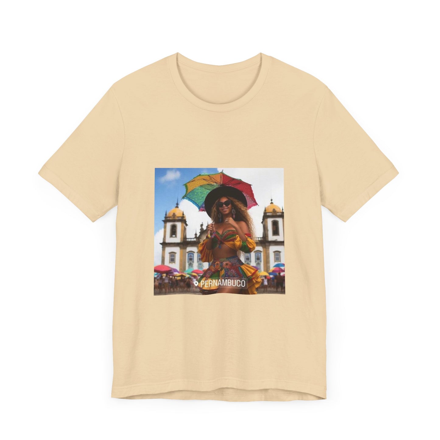 Bey in Pernambuco Unisex Short Sleeve Tee