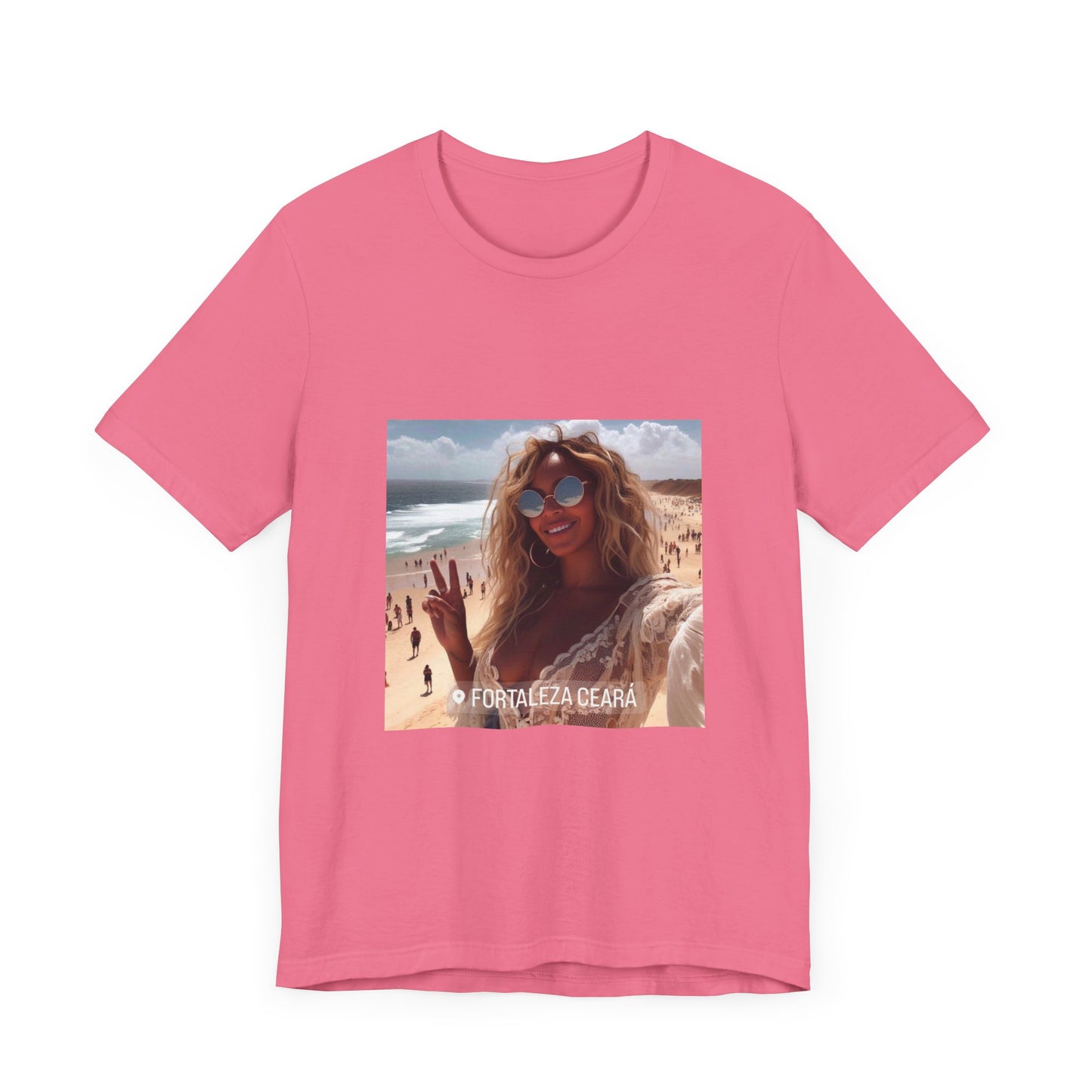 Bey in Fortaleza Unisex Short Sleeve Tee