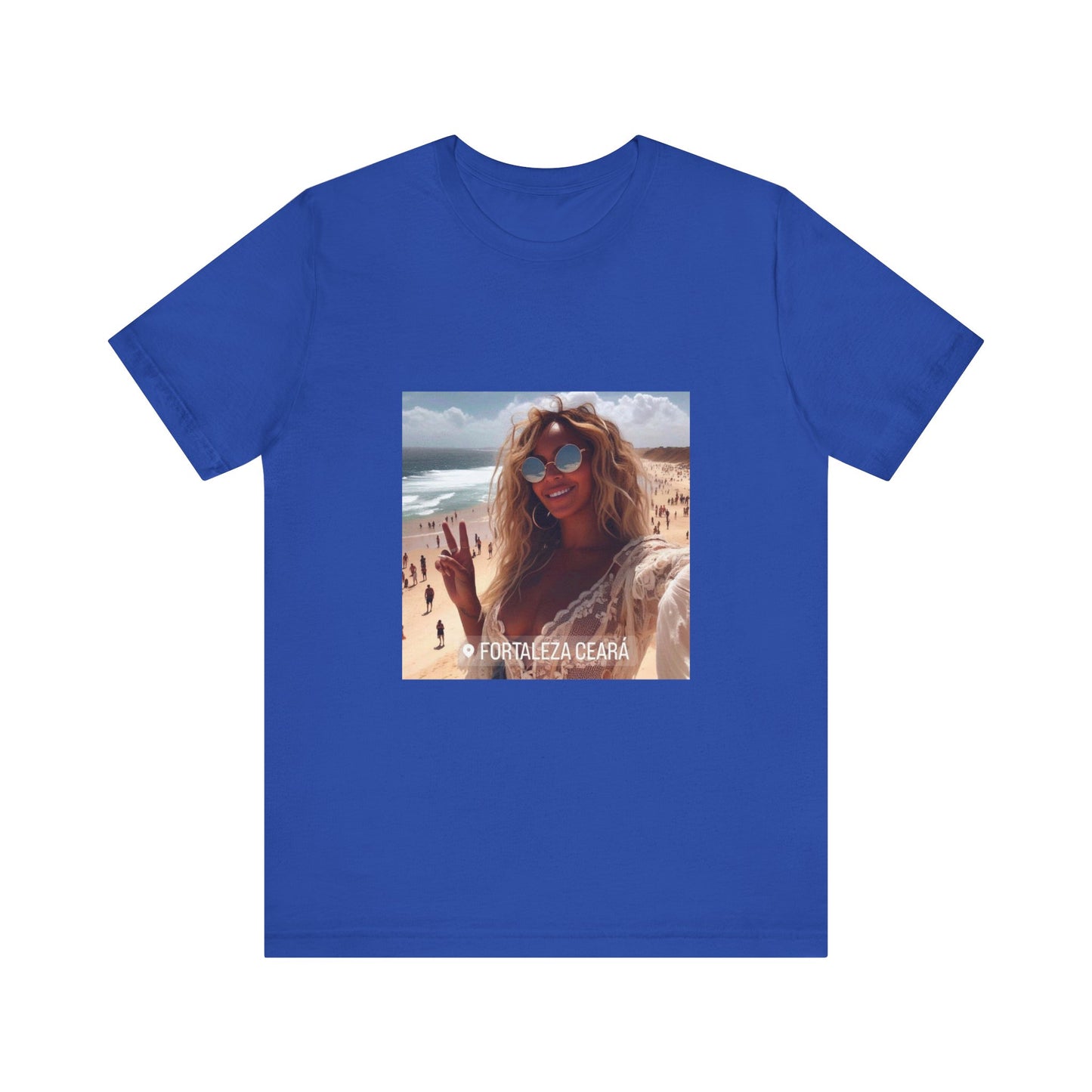 Bey in Fortaleza Unisex Short Sleeve Tee