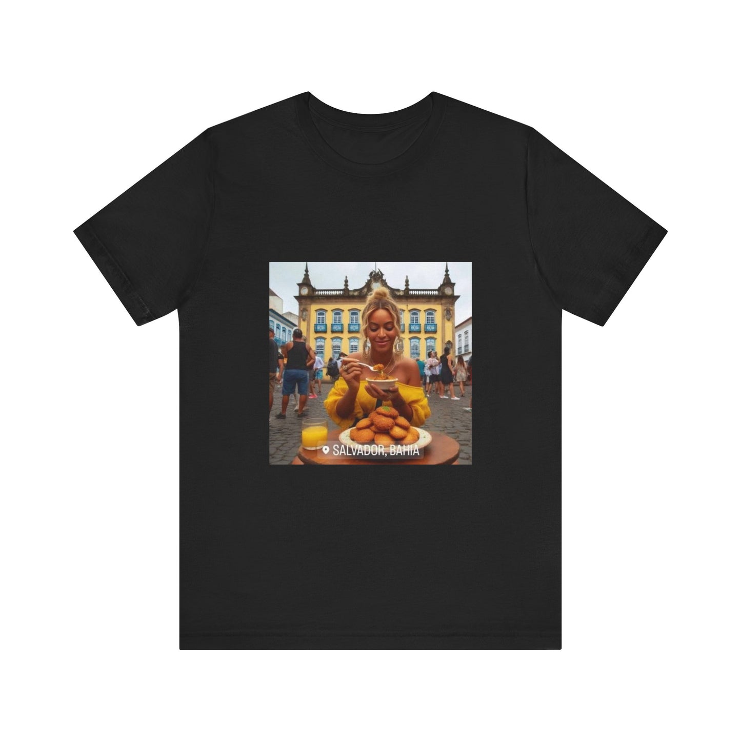 Bey in Salvador Unisex Short Sleeve Tee