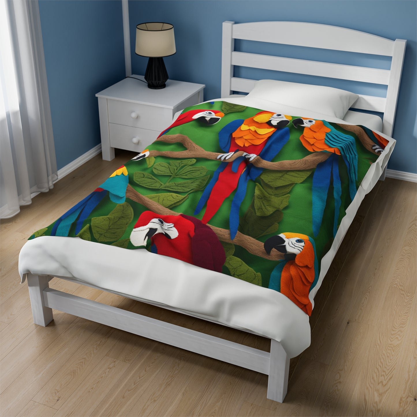 Macaw Plush Blanket