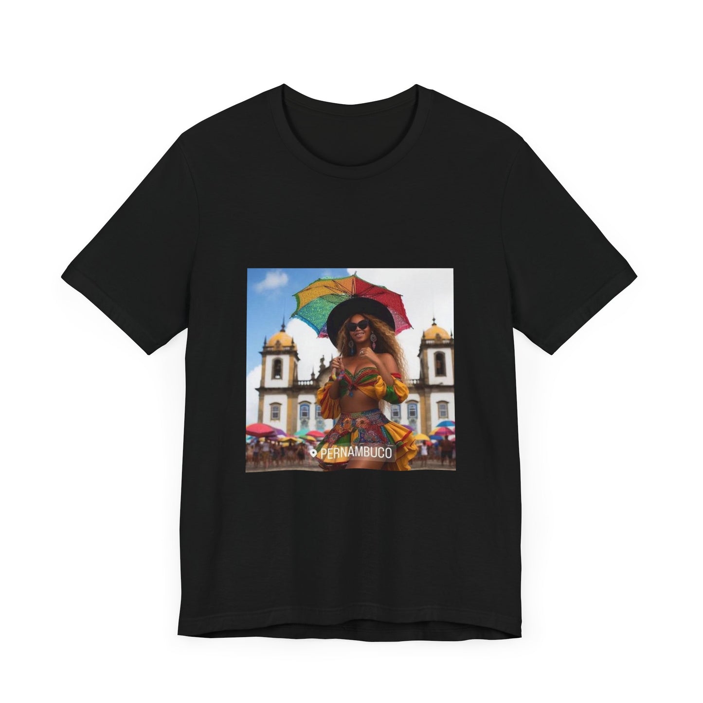 Bey in Pernambuco Unisex Short Sleeve Tee