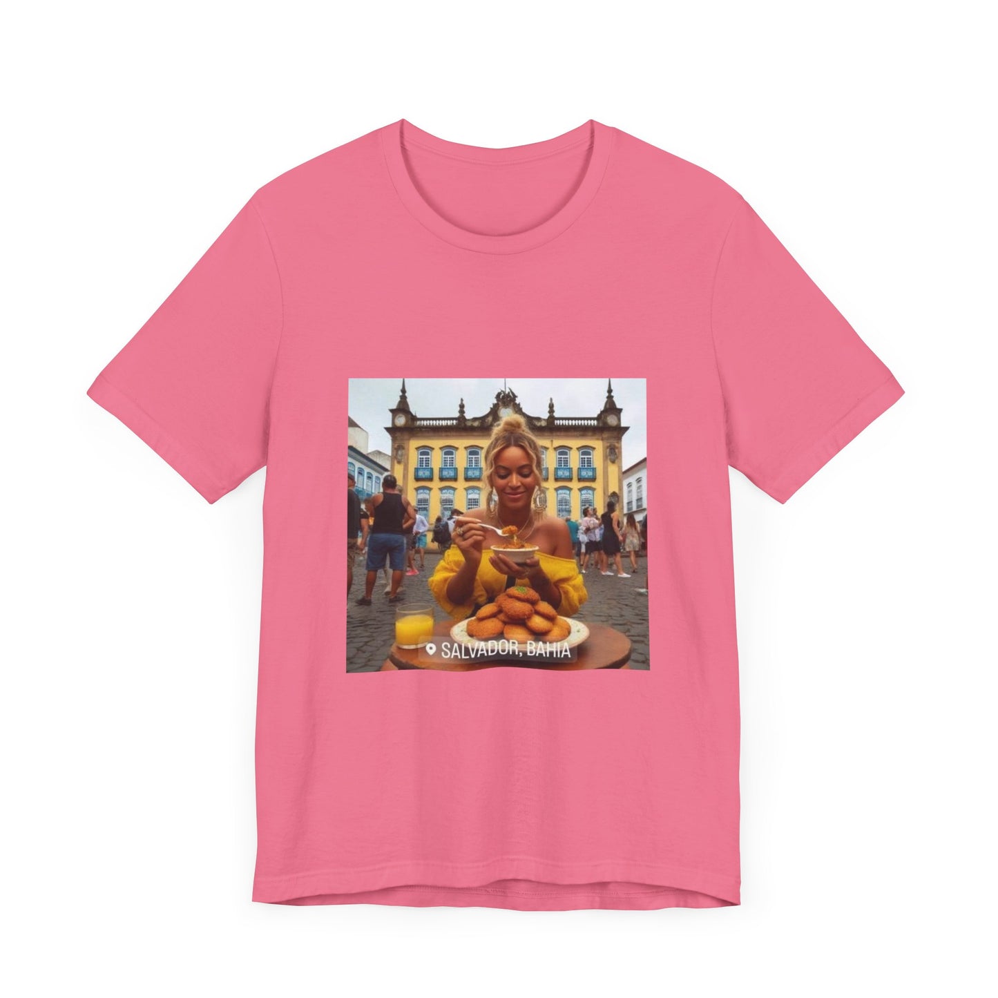 Bey in Salvador Unisex Short Sleeve Tee