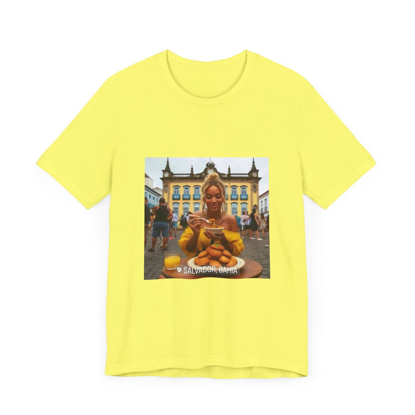 Bey in Salvador Unisex Short Sleeve Tee