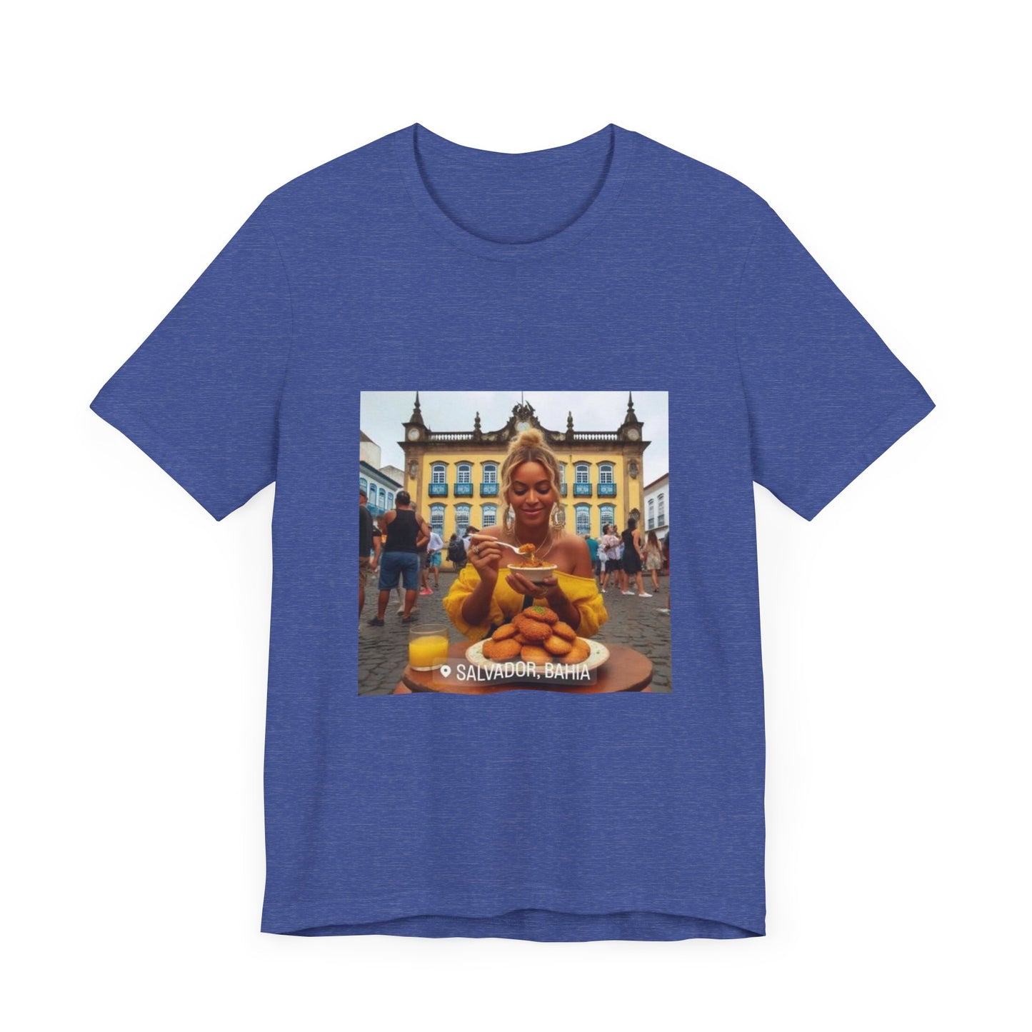 Bey in Salvador Unisex Short Sleeve Tee