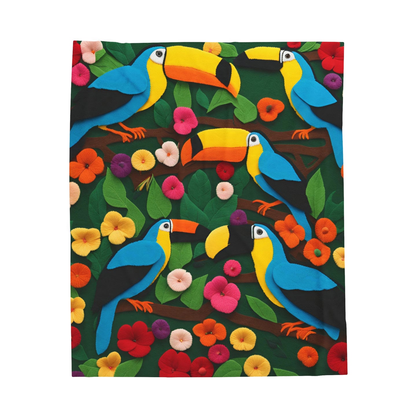 Toucan Plush Blanket