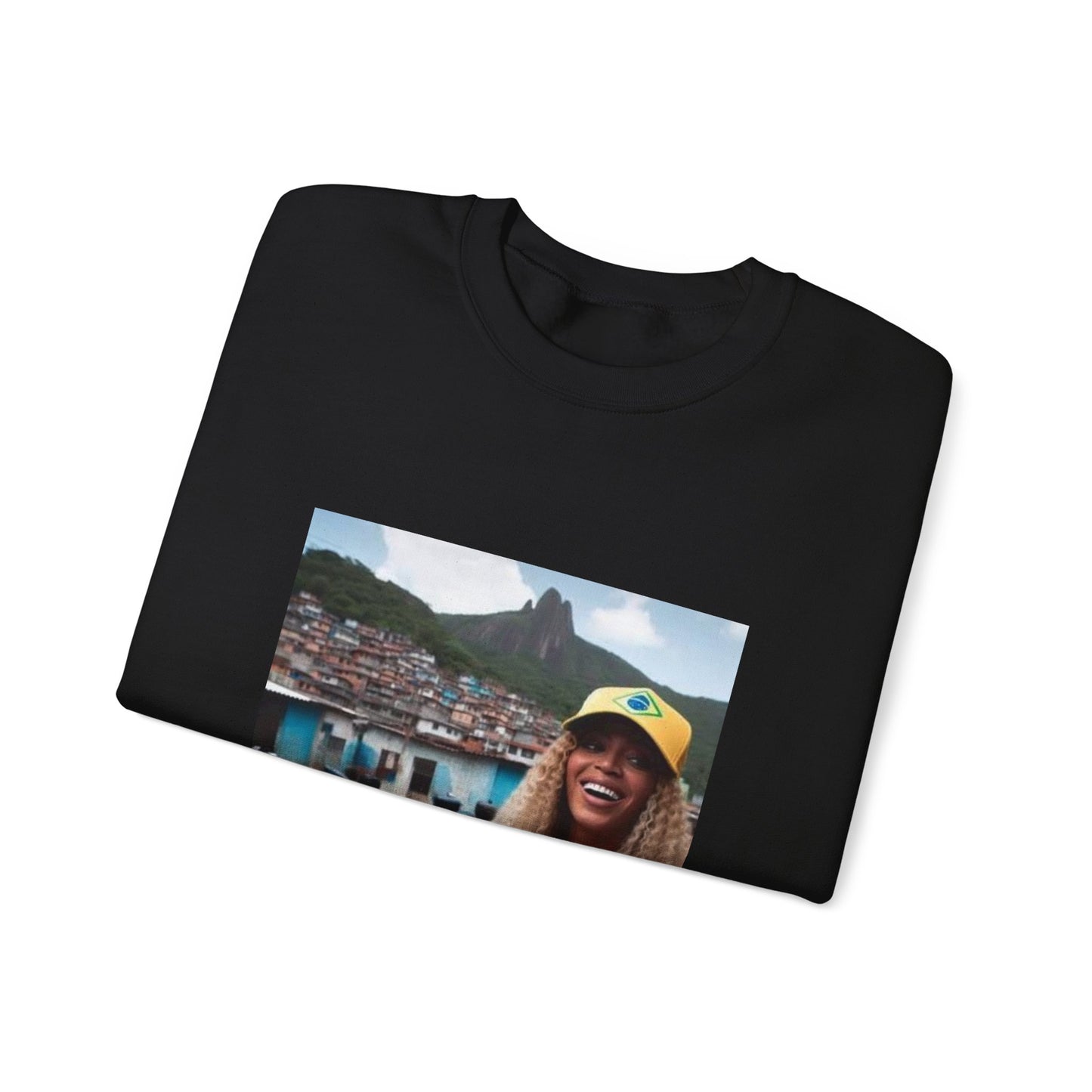 Bey Churras in Favela Series Unisex Crewneck Sweatshirt