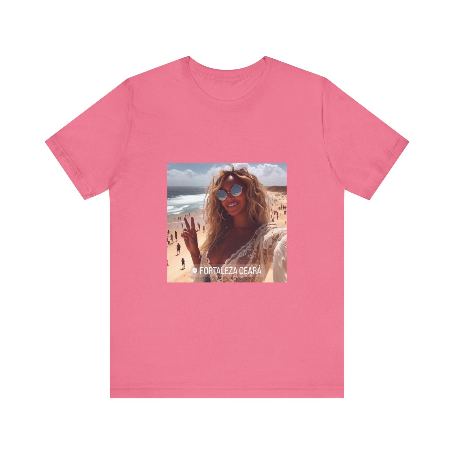 Bey in Fortaleza Unisex Short Sleeve Tee