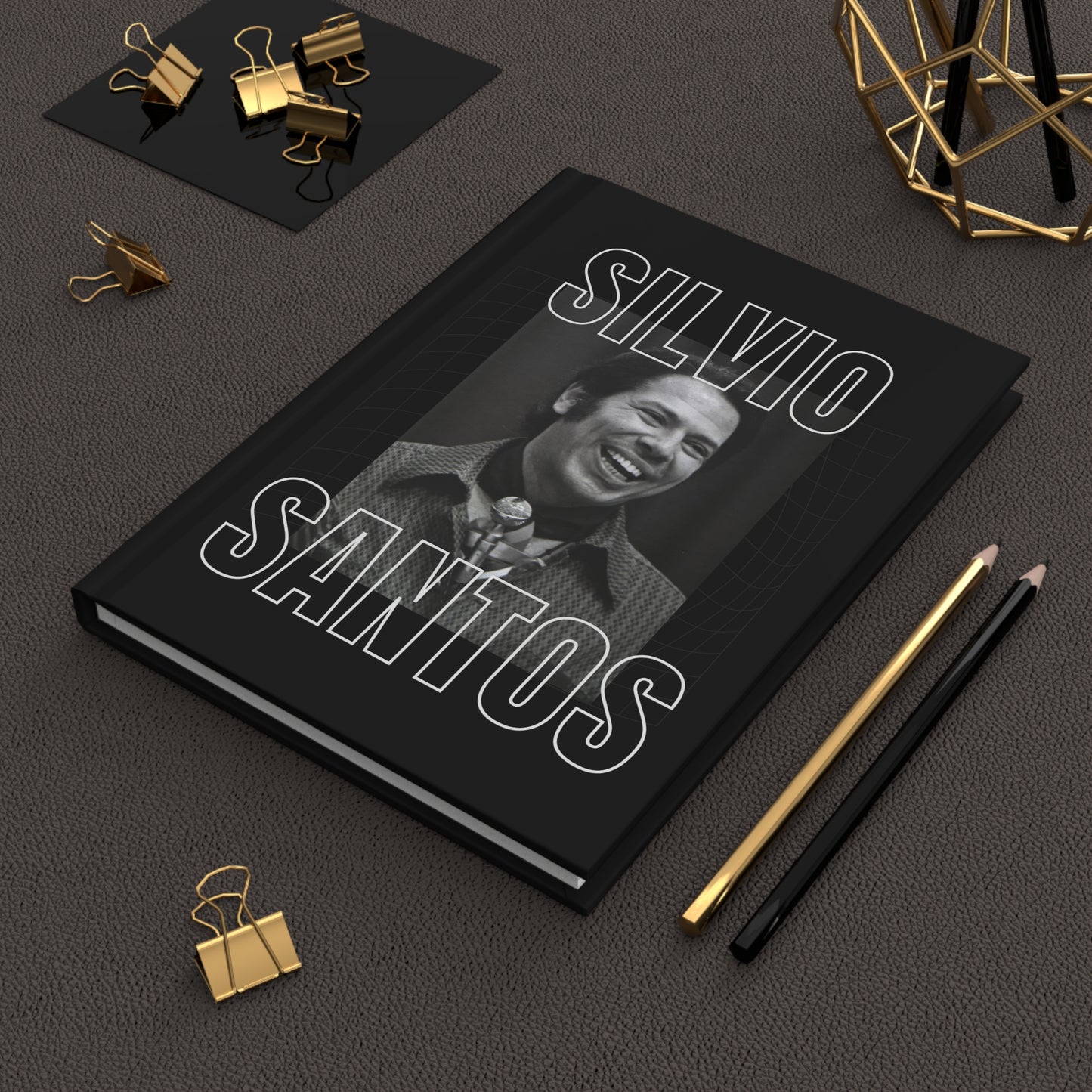 Silvio Santos Hardcover Journal - Brazilian Idols Collection