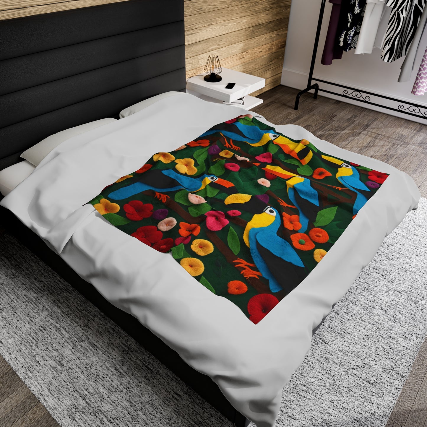 Toucan Plush Blanket