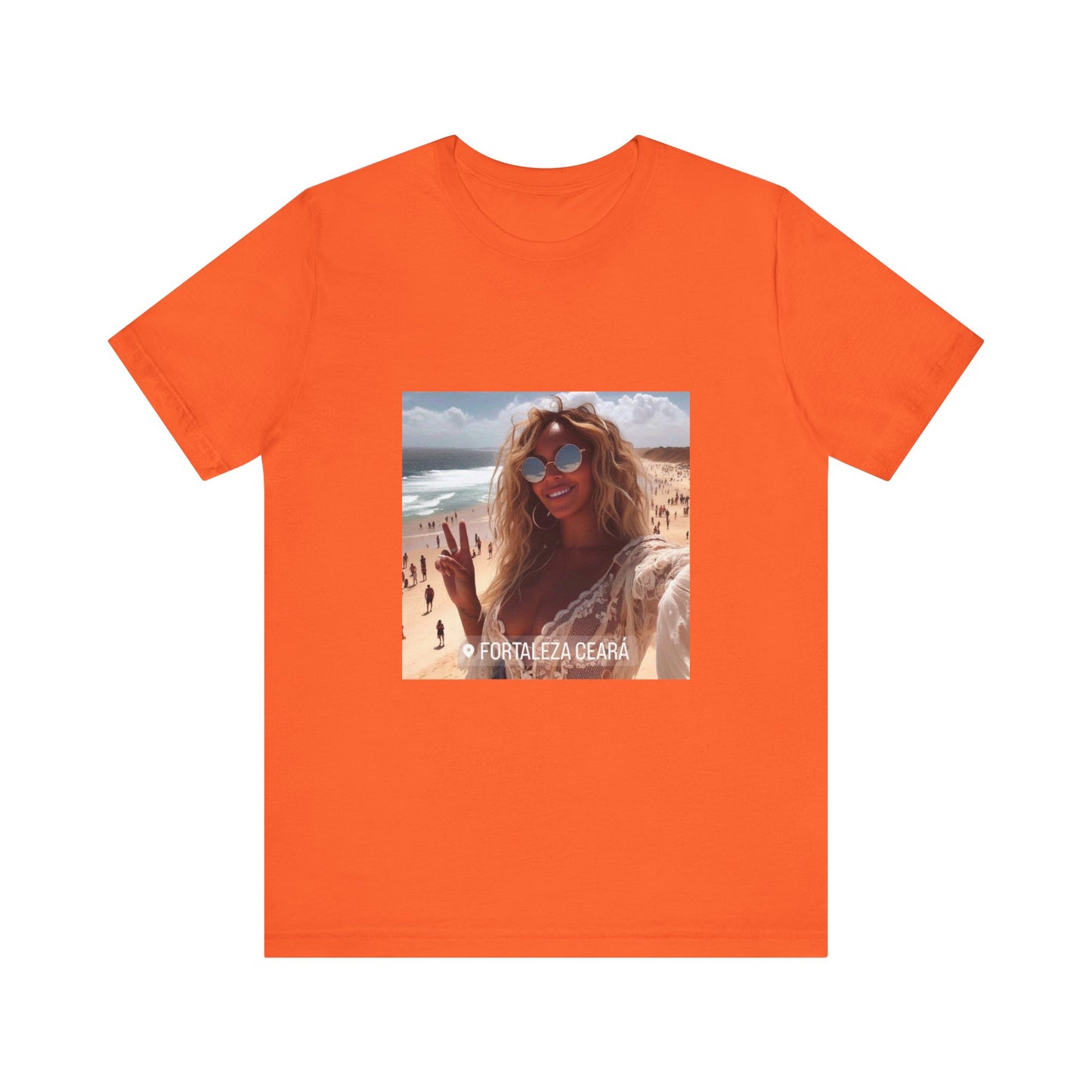 Bey in Fortaleza Unisex Short Sleeve Tee