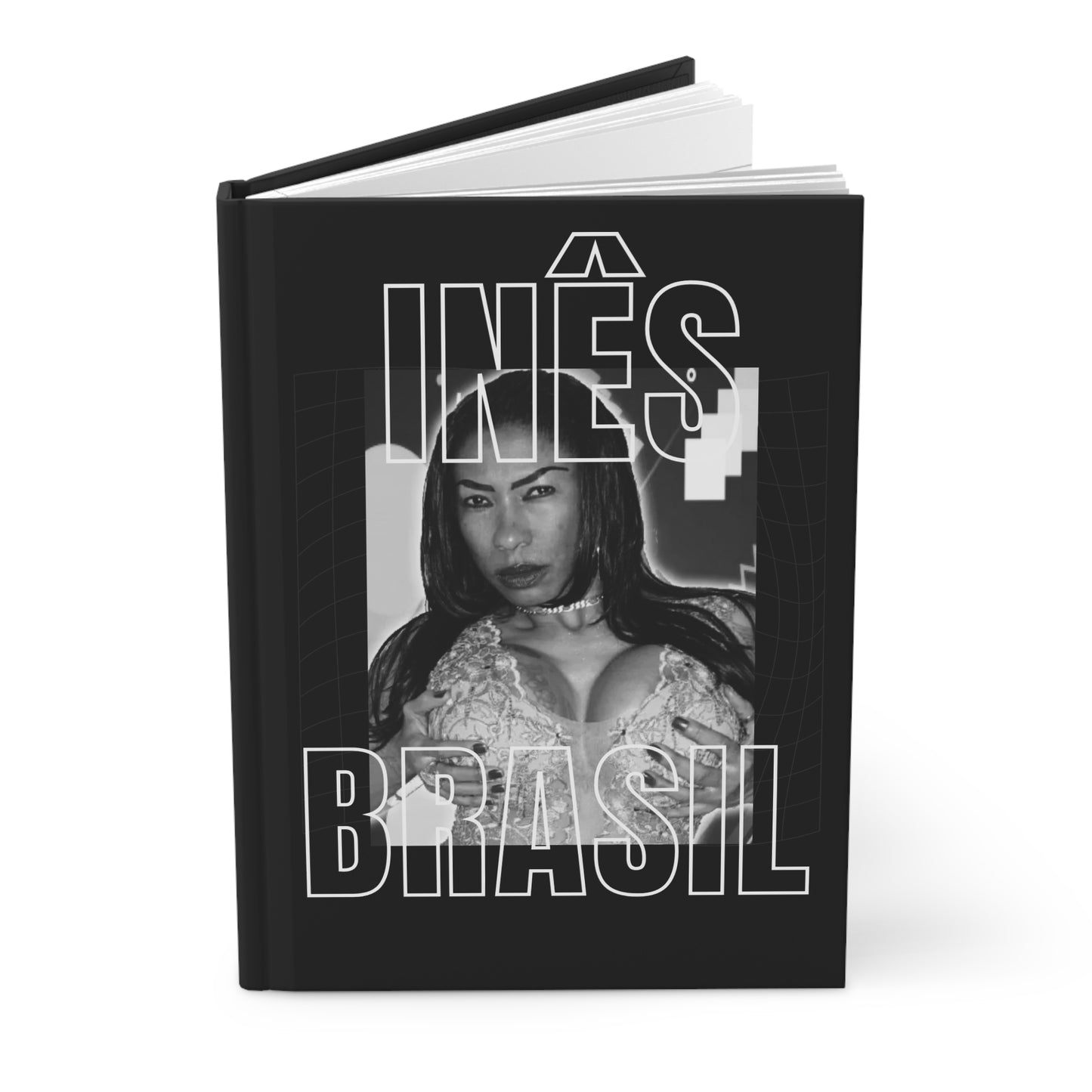 Inês Brasil Hardcover Journal - Brazilian Idols Collection