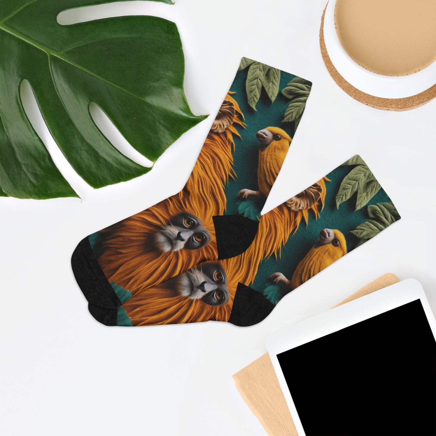 Mico Leão Dourado Socks