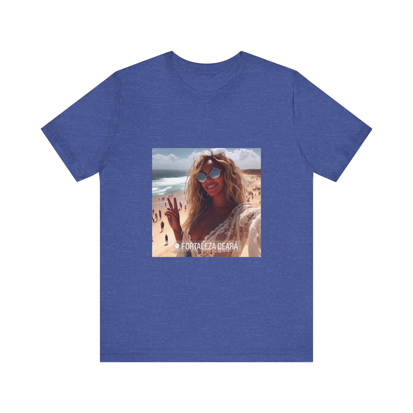 Bey in Fortaleza Unisex Short Sleeve Tee