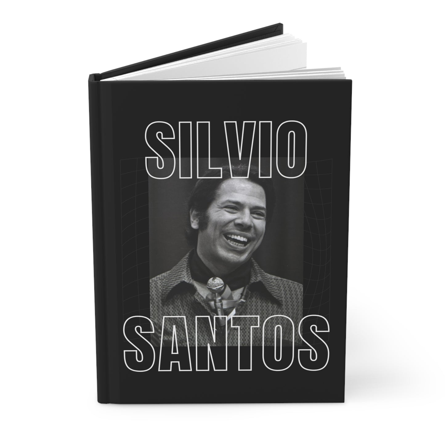 Silvio Santos Hardcover Journal - Brazilian Idols Collection