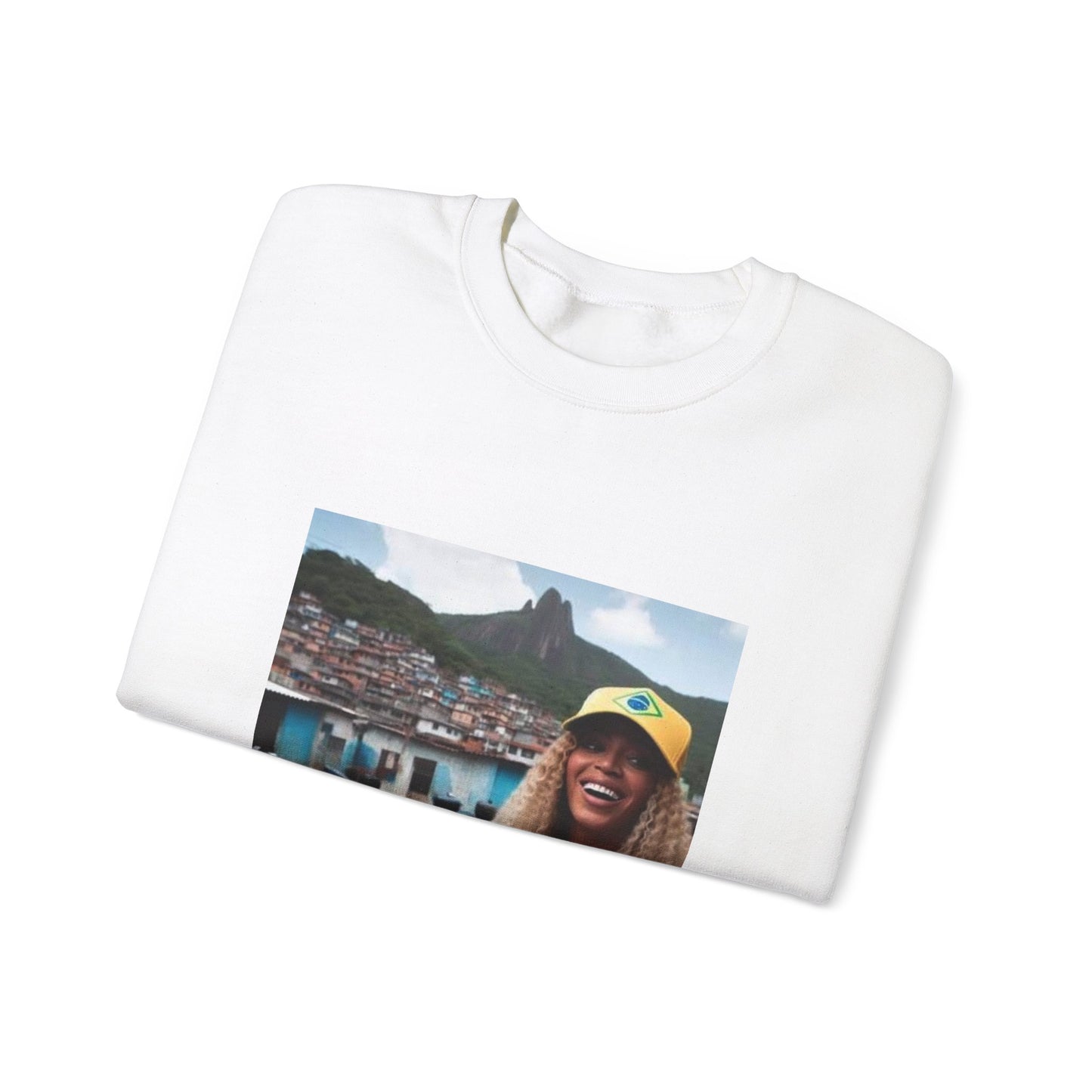 Bey Churras in Favela Series Unisex Crewneck Sweatshirt