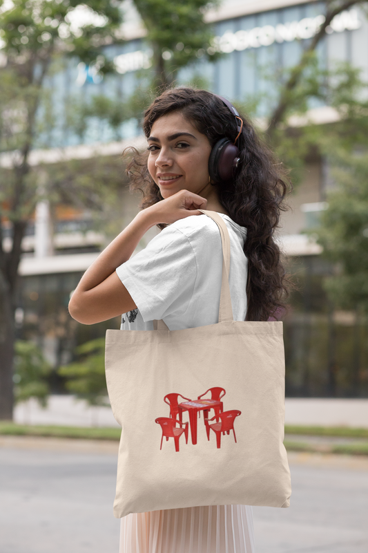 Mesa de Bar Tote Bag